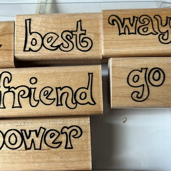 Girl Power S751 stamp set - Picture 3 of 8